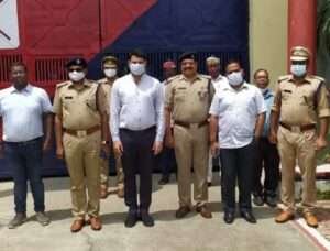 जिलाधिकारी व पुलिस अधीक्षक के नेतृत्व में कारागार का औचक निरीक्षण 1 IMG 20210727 WA0102