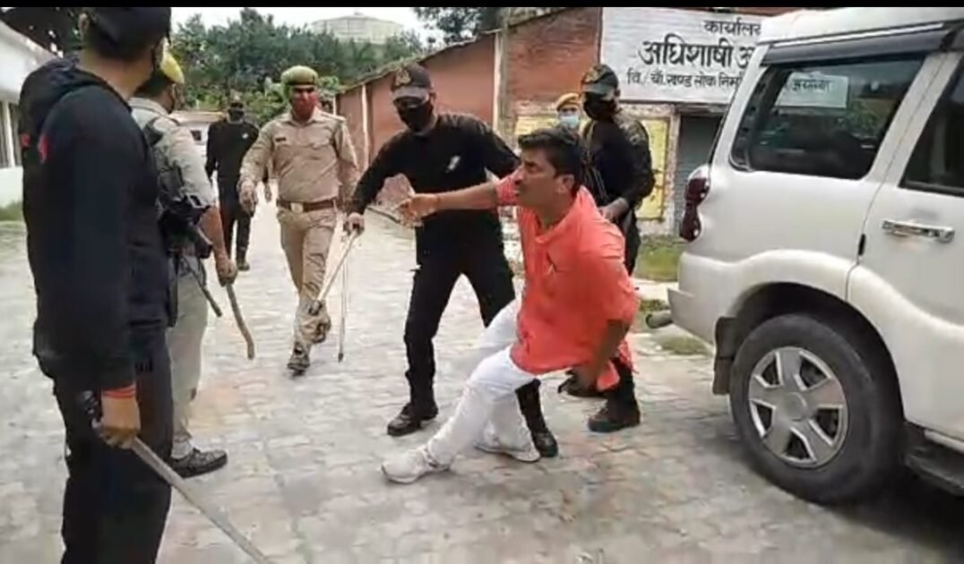 Big Breaking सपा और भाजपा में भिड़ंत 2 hgfghhg